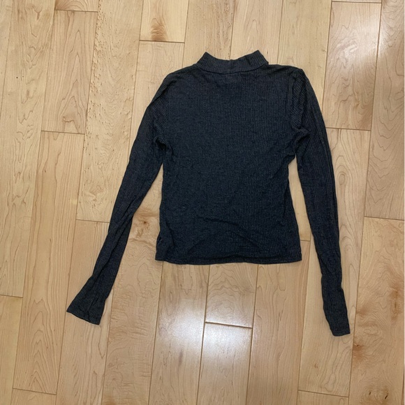 Aerie ribbed mock neck S - Picture 2 of 4